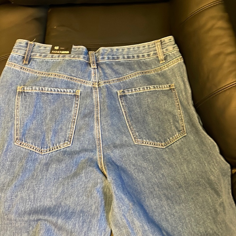 Blue Jean boyfriend pants size 15